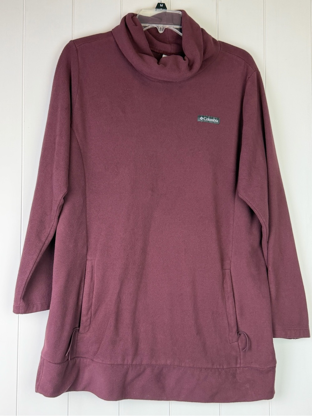 Columbia Women's Cowl Neck Fleece Pullover - Mauve